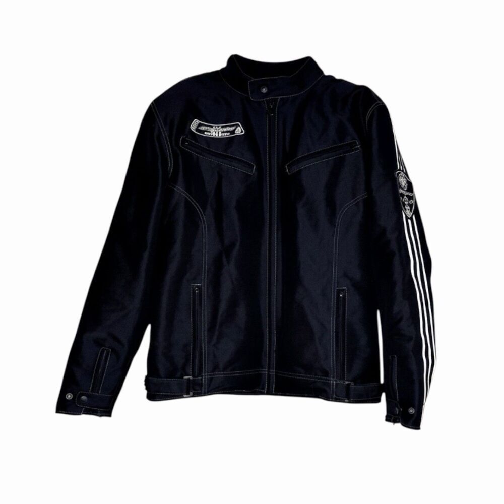 Legend Tungsten Riding Spirit Mens Motorcycle Jacket Black 38 US M bv